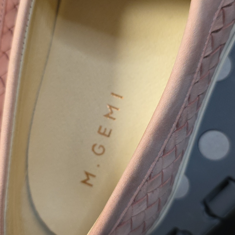 M. Gemi Cerchio woven Leather Slip on Sneaker - Picture 7 of 9